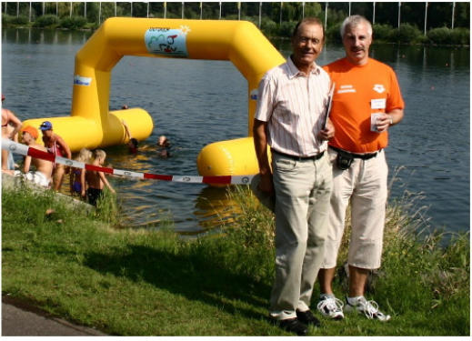 gemeinsames Bild mit Peter Senftleben